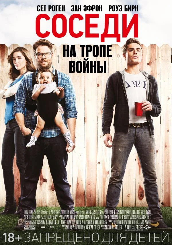 Смотреть Фильм Соседи. На тропе войны(2014) бесплатно