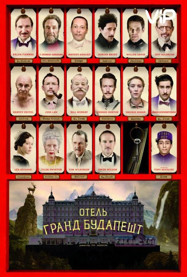 Смотреть Фильм Отель «Гранд Будапешт»(2014) бесплатно
