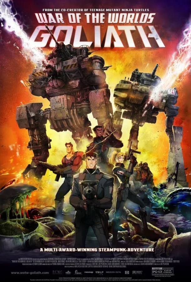 Смотреть Аниме-фильм Война миров: Голиаф(2012) бесплатно