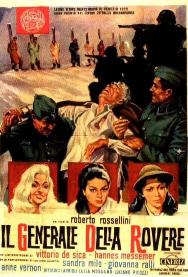 Смотреть Фильм Генерал Делла Ровере(1959) бесплатно