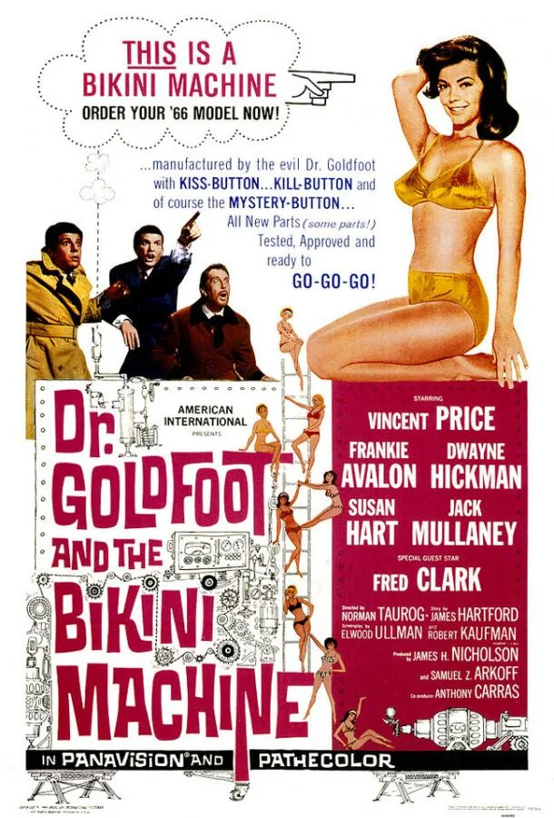 Смотреть Фильм Доктор Голдфут и бикини-машины(1965) бесплатно